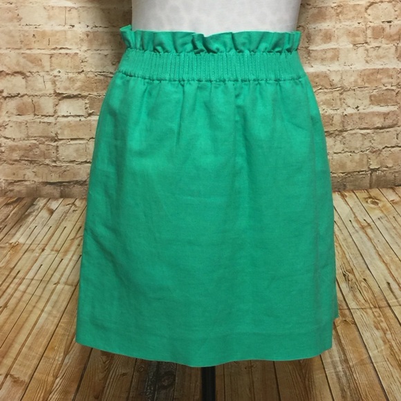 J.Crew Sidewalk Skirt in Linen/Cotton Blend - Picture 2 of 8